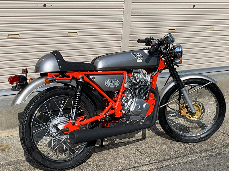 現状渡し スカイチーム skyteam ace125 バイク カフェレーサー